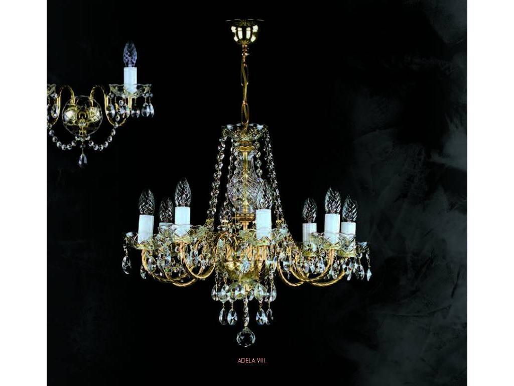 Люстра хрустальная Artglass Adela