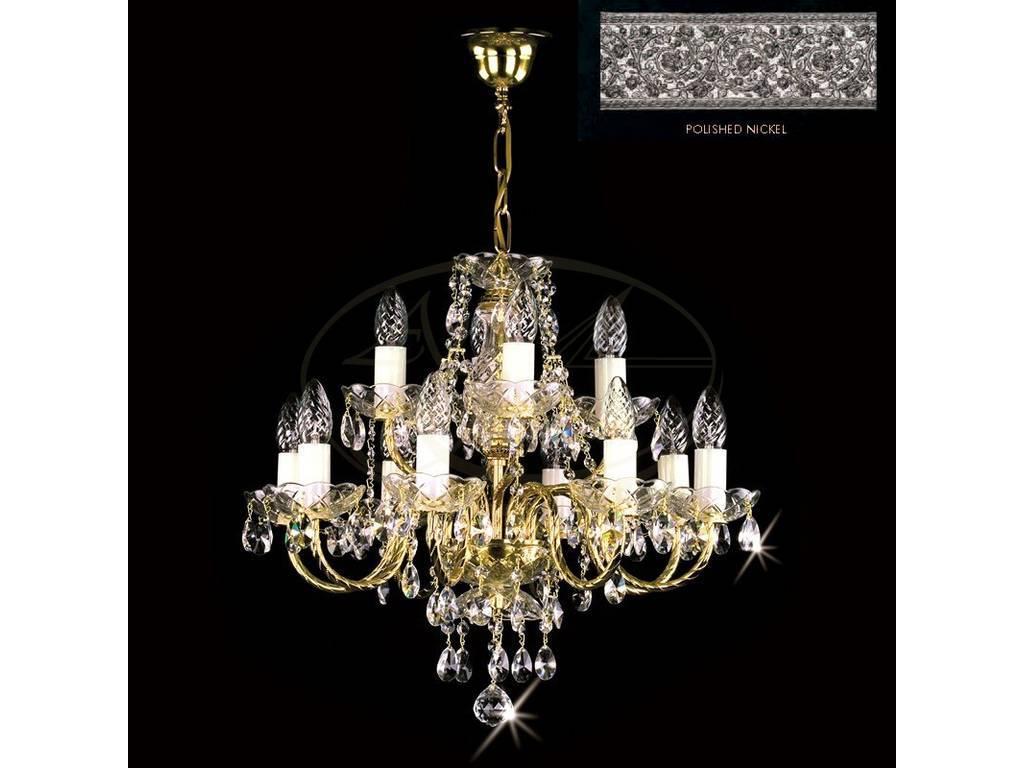 Люстра хрустальная Artglass Adela