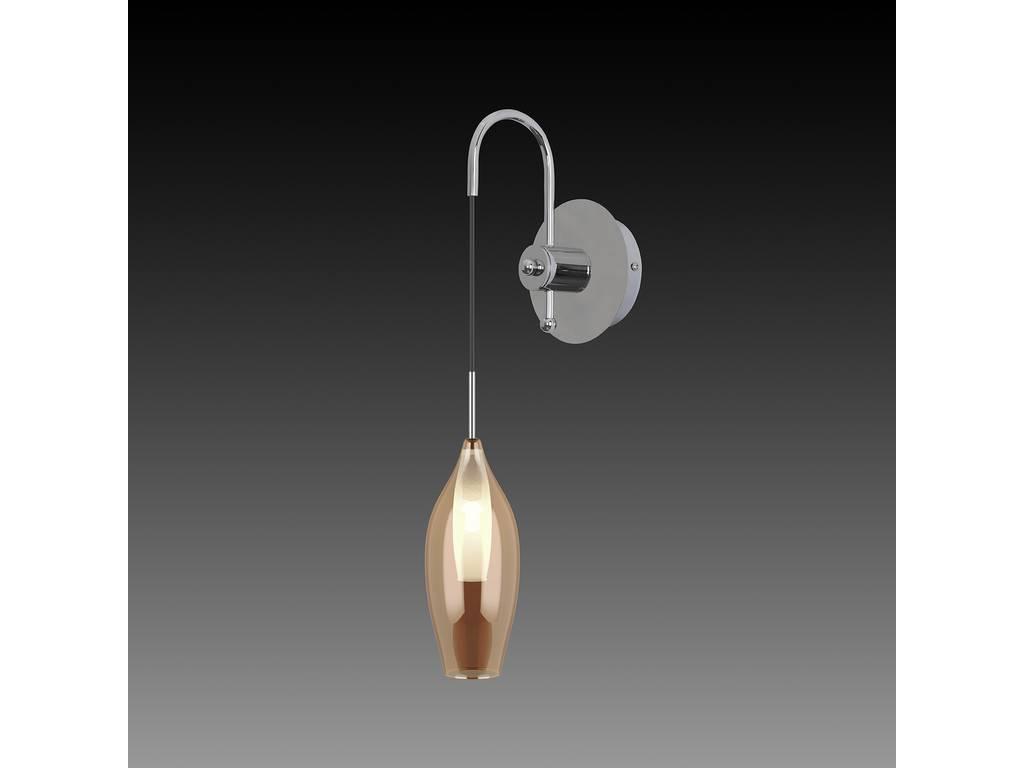 Lightstar: Pentola: бра 1х25W G9 (янтарь)