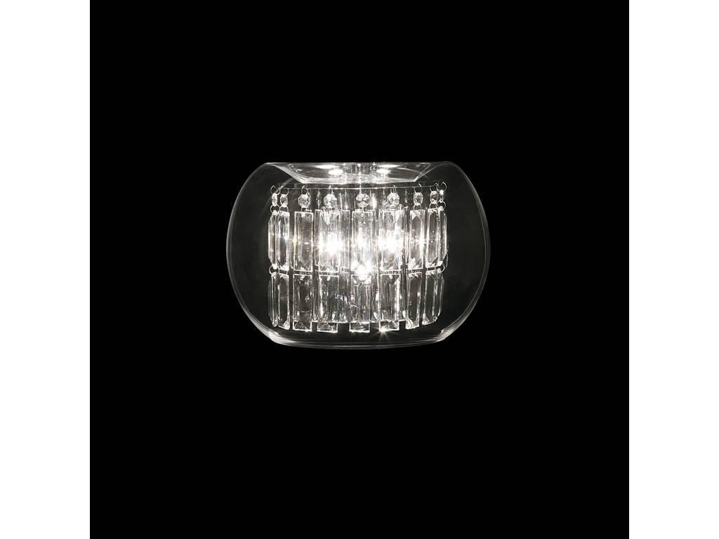 Lightstar: Aquario: бра  3х20W G4 (хрусталь, стекло)