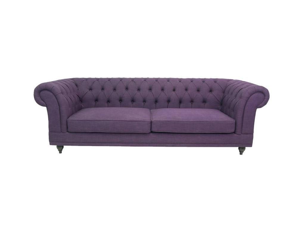 Диван 3-х местный Interior Neylan purple