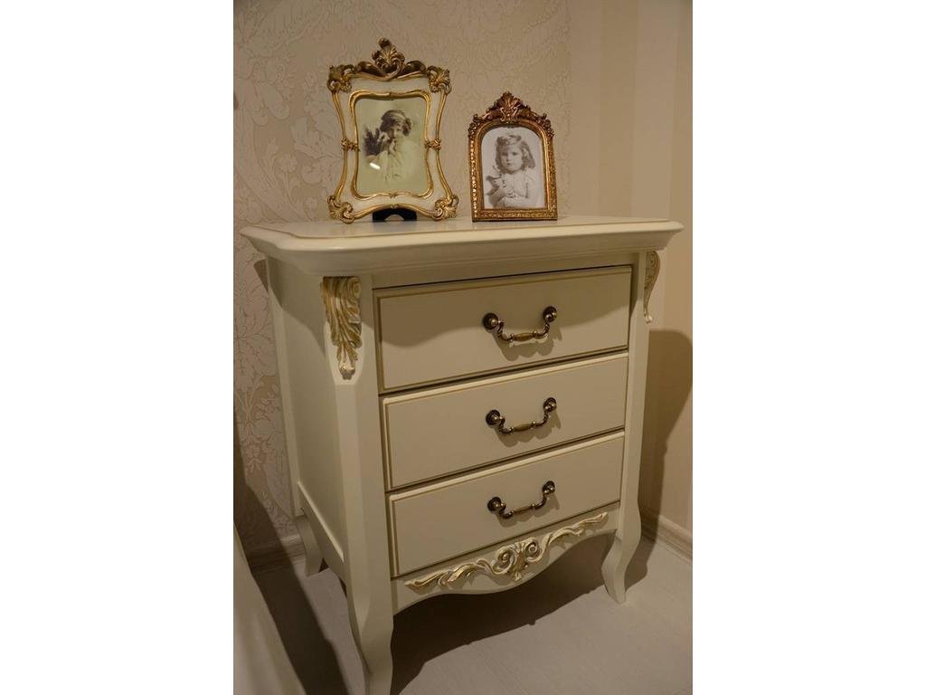 Тумба прикроватная LAtelier Du Meuble Romantic Gold