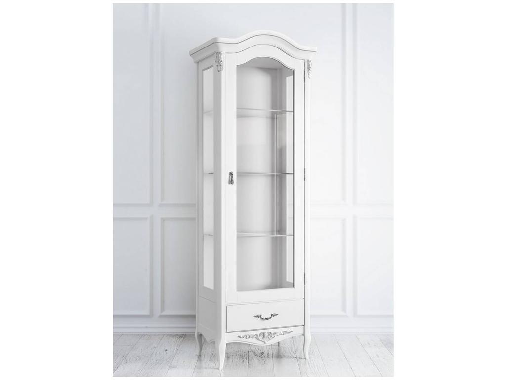 Витрина 1 дверная Latelier Du Meuble Silvery Rome