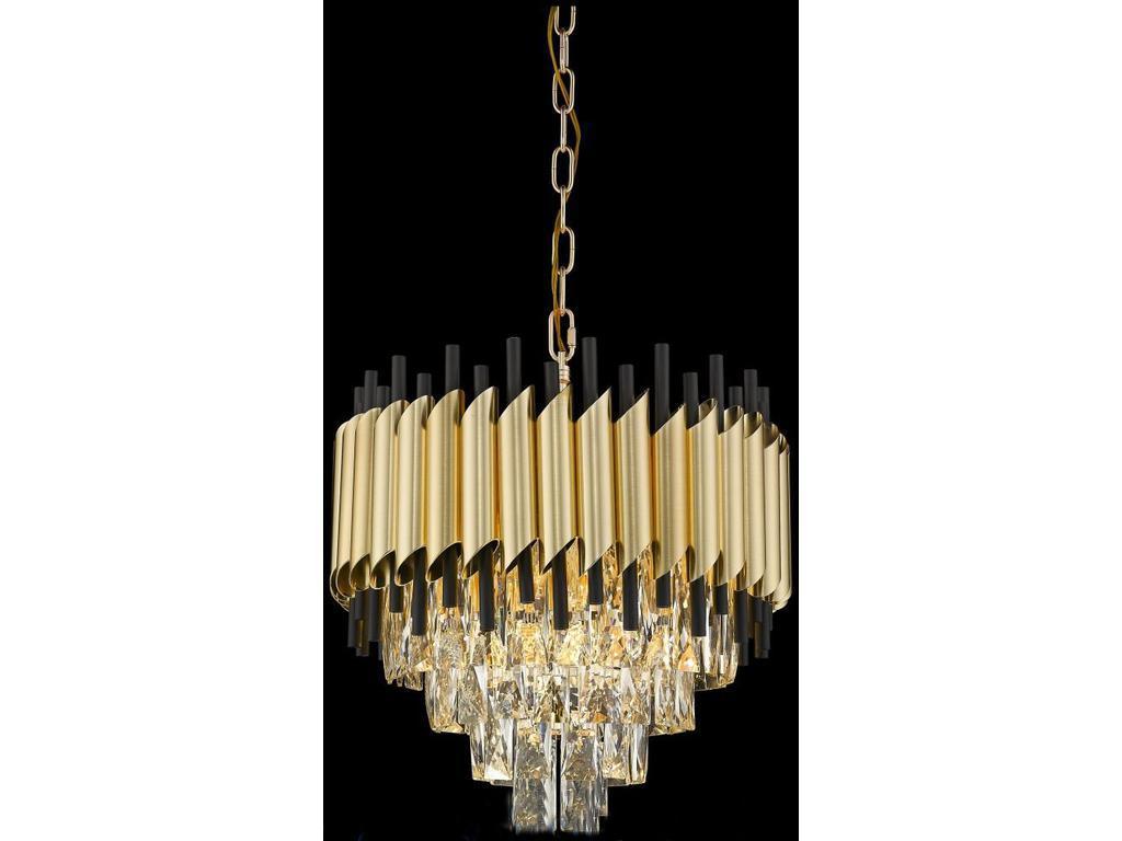Wertmark: Cartuccia: люстра  (satin gold, black)