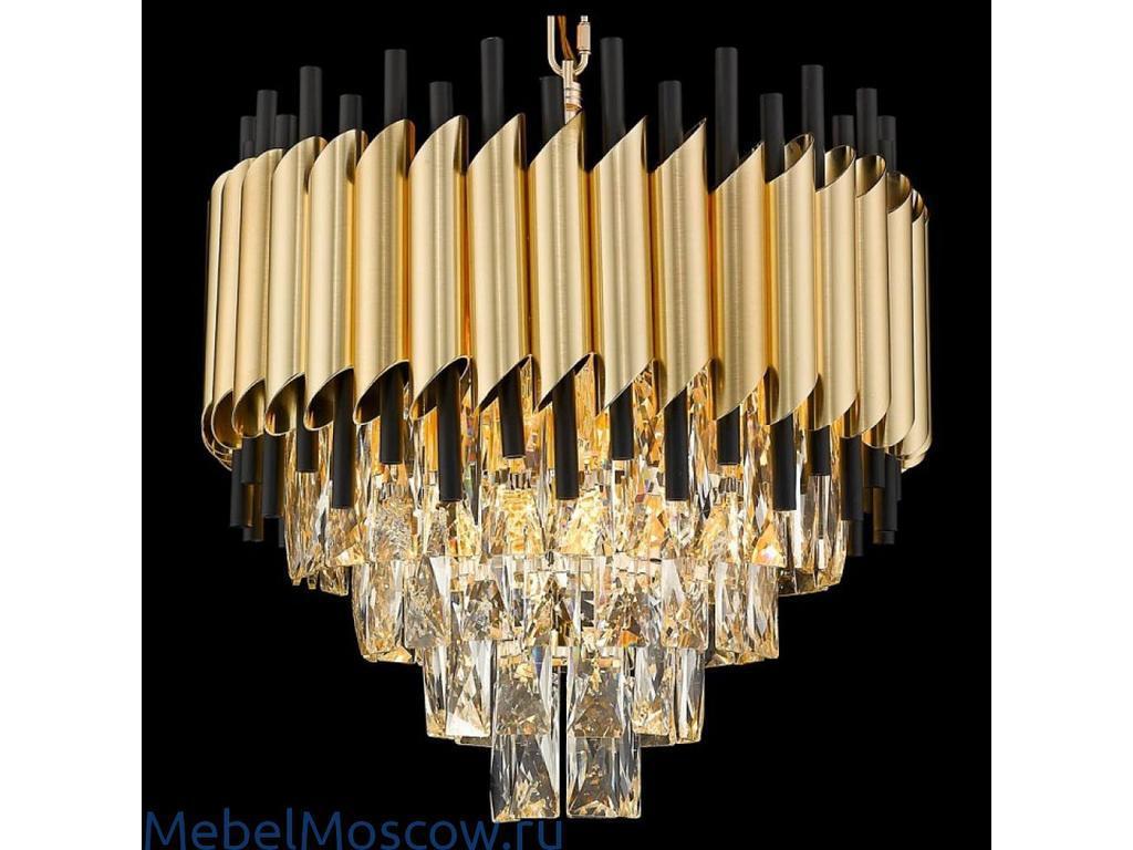 Wertmark: Cartuccia: люстра  (satin gold, black)