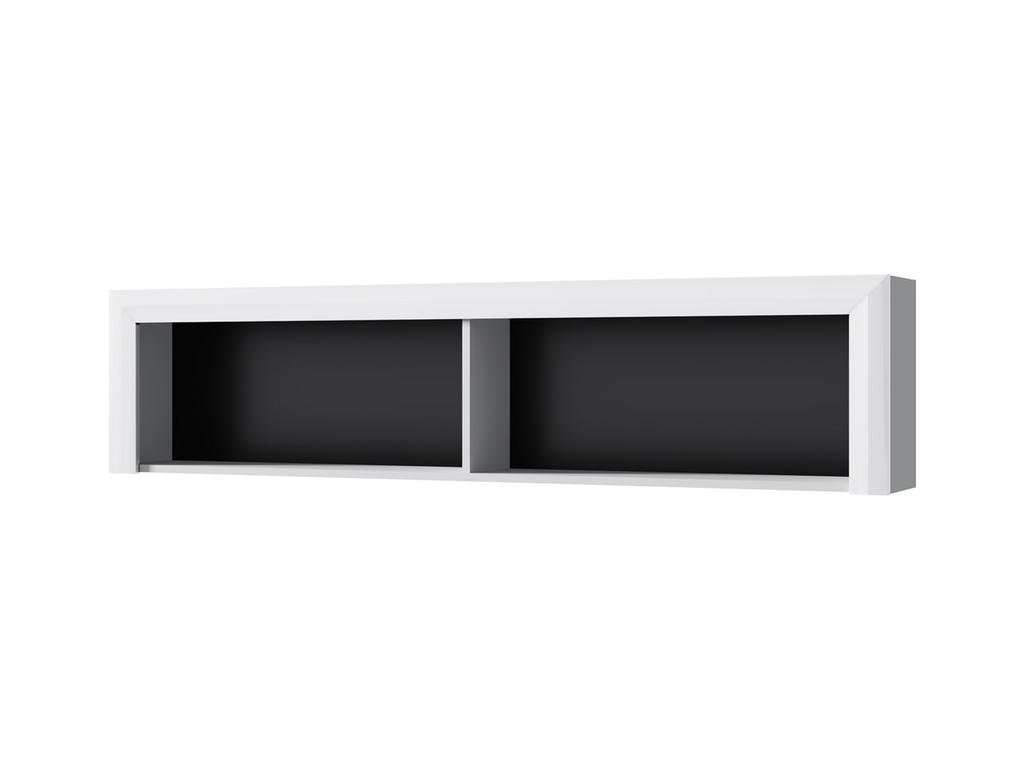 Полка навесная Anrex Whiteblack