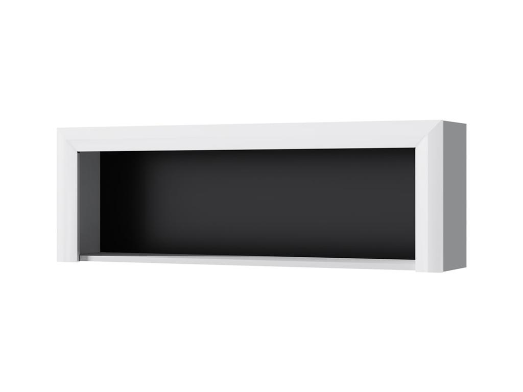 Полка навесная Anrex Whiteblack