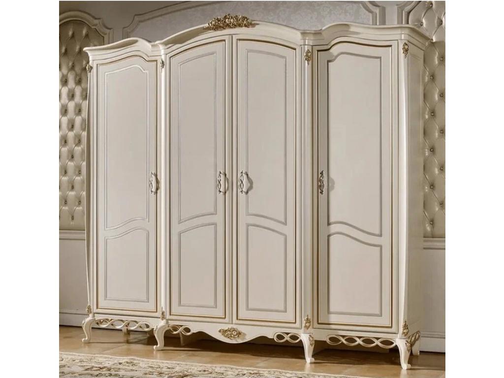 Шкаф 4 дверный FurnitureCo Бьянка