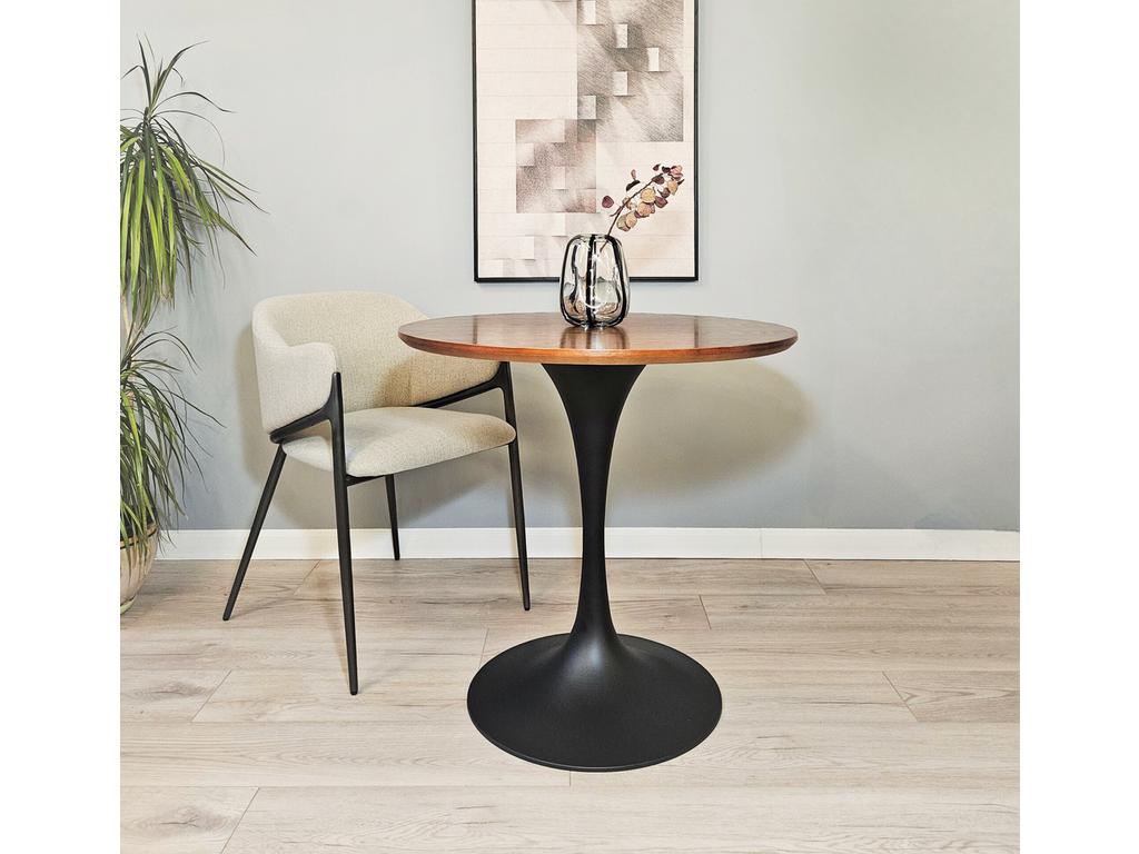 Стол обеденный STG Tulip Round Walnut