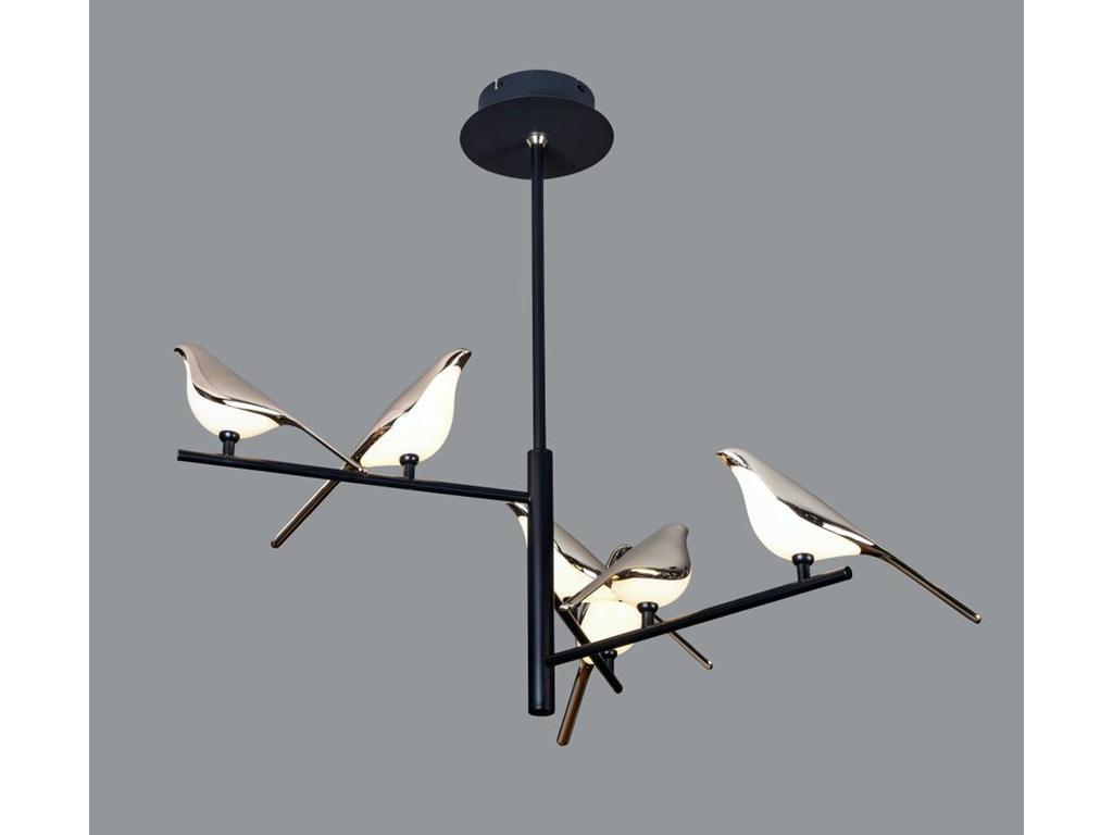 Люстра подвесная STG Golden Bird 6