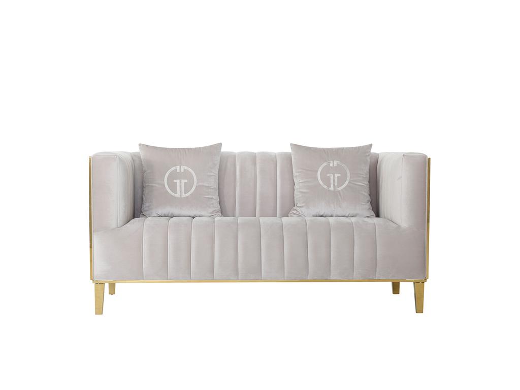 Диван 2 местный Garda Decor Basel