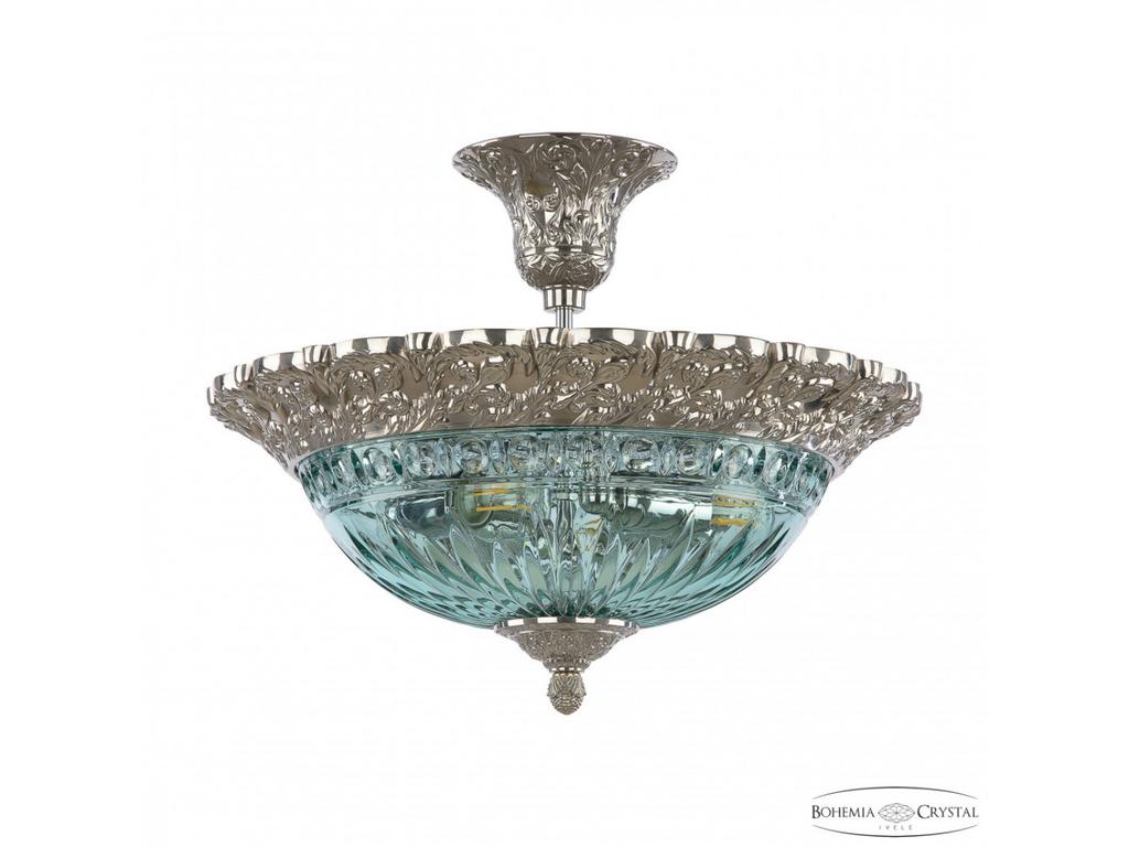 Bohemia Ivele Crystal: 7091P/39/FL Ni Birusa/M-1G: люстра хрустальная (бирюзовый)