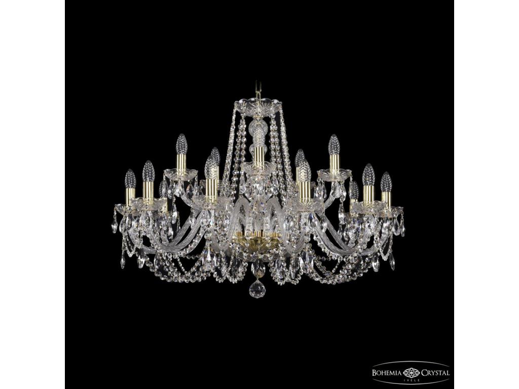 Люстра хрустальная Bohemia Ivele Crystal 1402/10+5/300 G