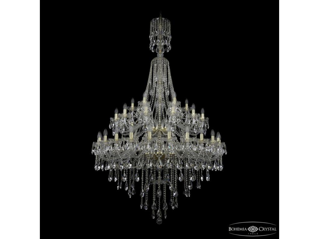 Люстра хрустальная Bohemia Ivele Crystal 1415/24+12+6/460/XL-213/2d G