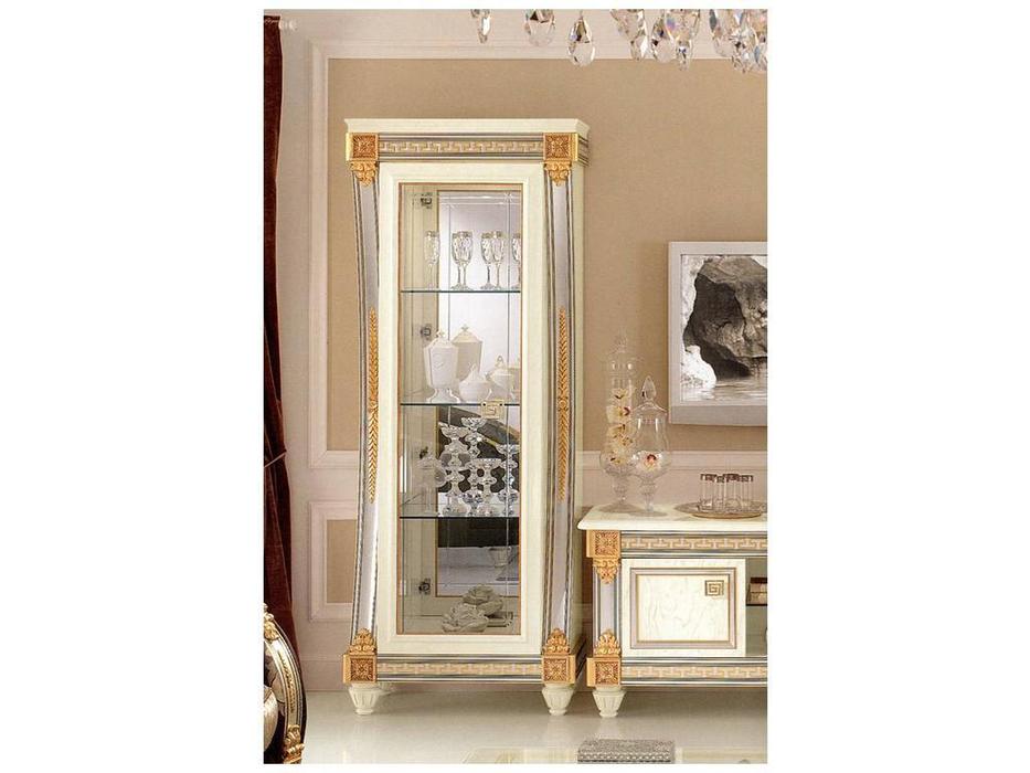 Arredo Classic: Liberty: витрина 1 дверная (слоновая кость)