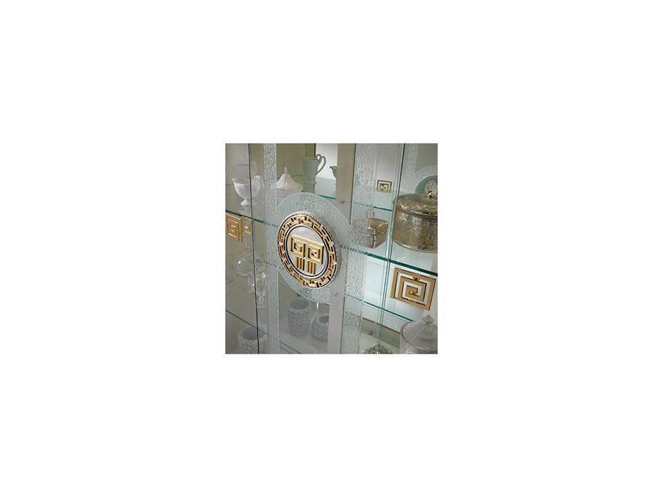 Arredo Classic: Liberty: витрина 3-х дверная (слоновая кость)