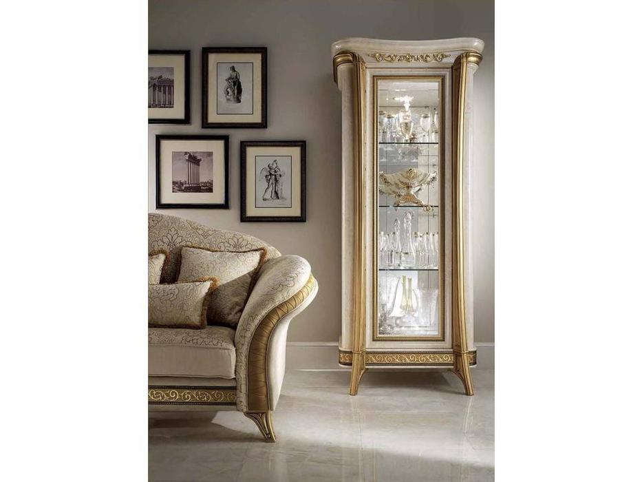Arredo Classic: Melodia: витрина 1 дверная левая/правая (слоновая кость)