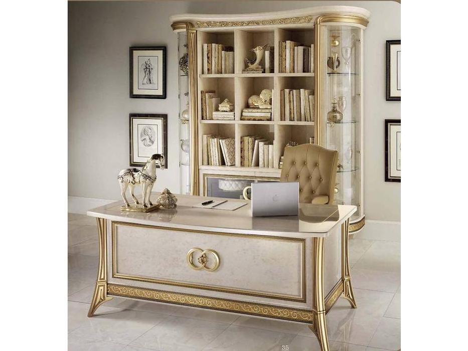 Arredo Classic: Melodia: стол письменный (слоновая кость)