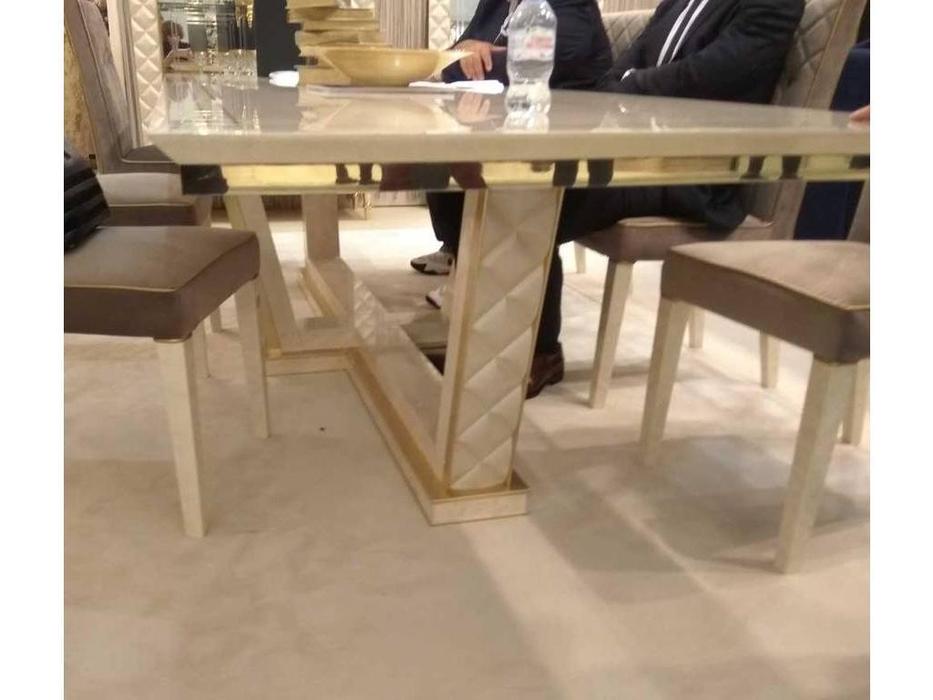 Arredo Classic: Sipario: стол обеденный 200/250 раскладной(слоновая кость)