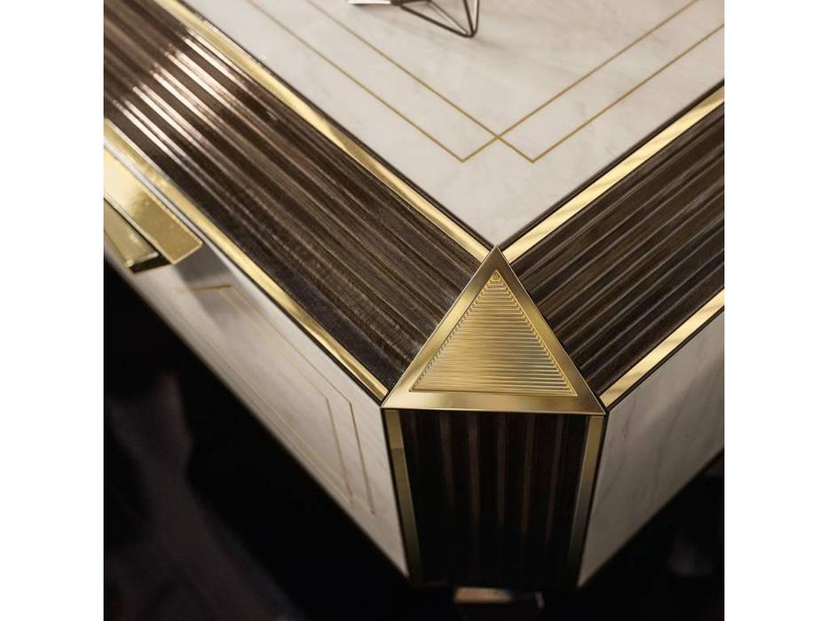Arredo Classic: Diamante: буфет 4 дв. (слоновая кость, вяз, золото)