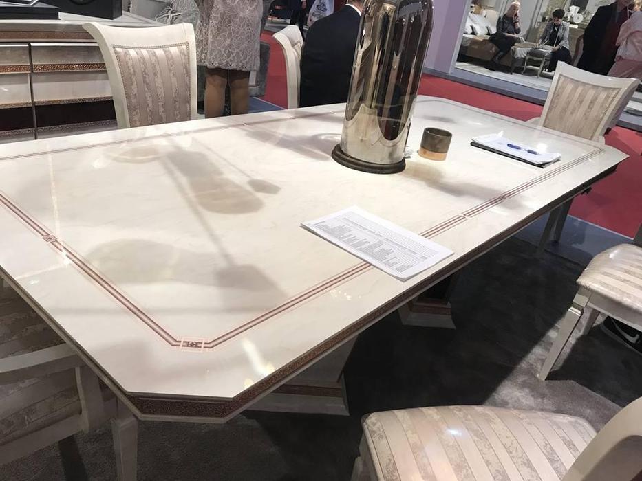 Arredo Classic: Dolce Vita: стол обеденный 200х110 (слоновая кость)