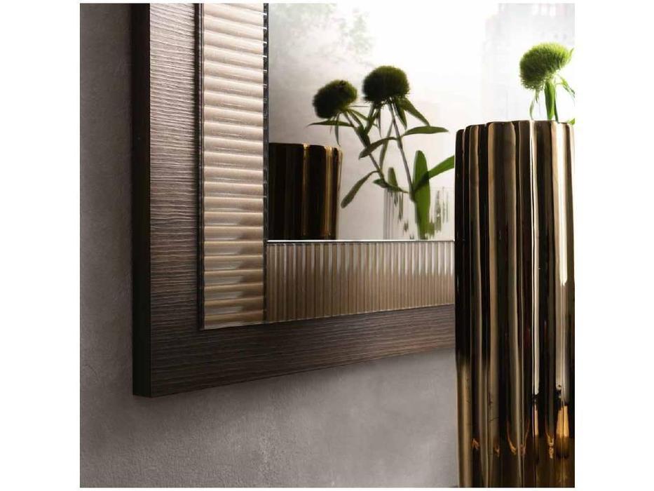 Arredo Classic: Essenza: зеркало настенное арт.30 (венге, коричневый, золото)