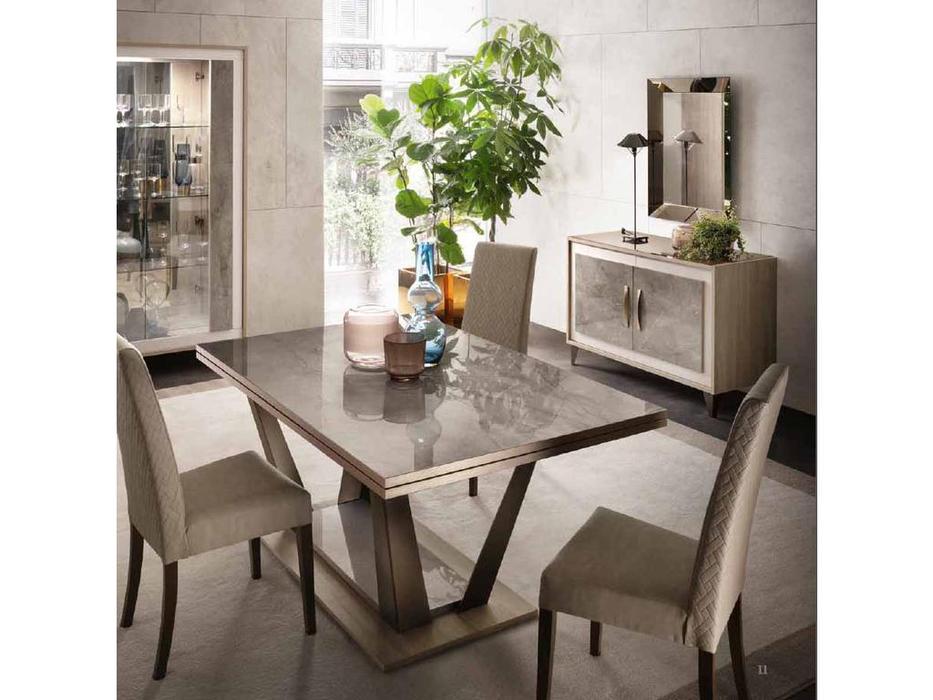 Arredo Classic: Ambra: стол обеденный 160 (вяз светлый)