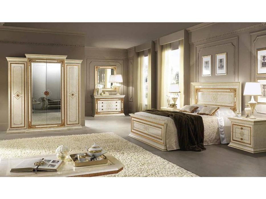 Arredo Classic: Leonardo: спальная комната 02 (крем, золото)
