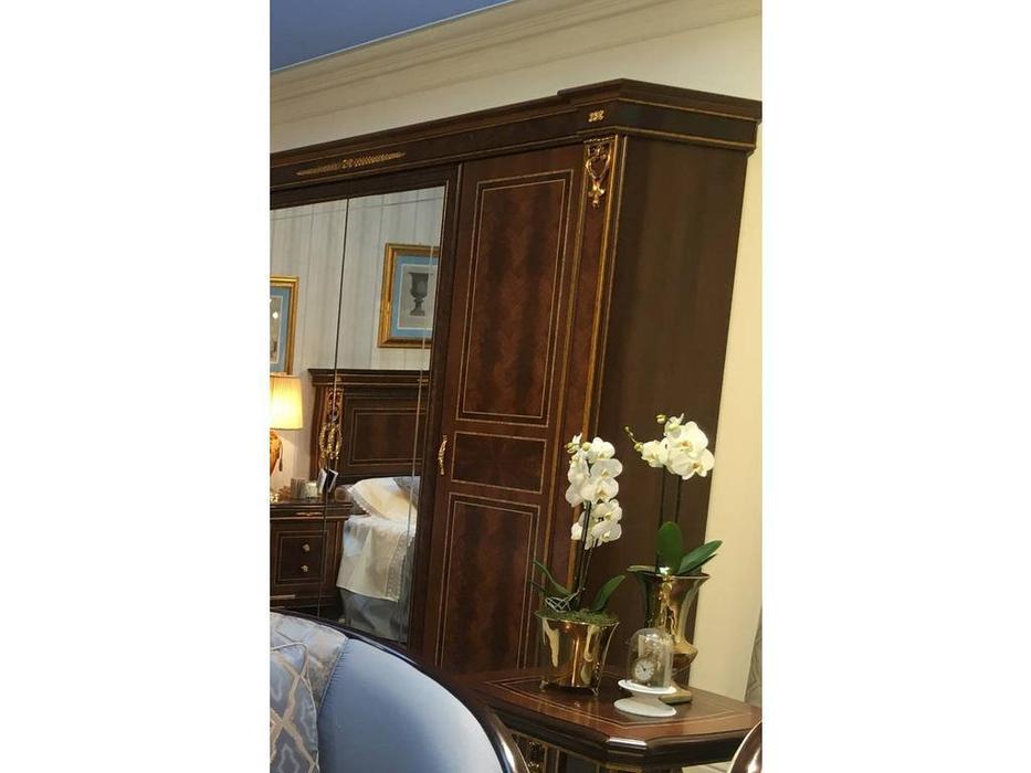 Arredo Classic: Modigliani: шкаф 3 дверный 1 зеркало (орех)