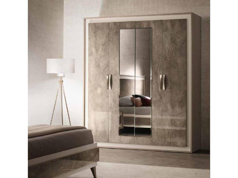 Arredo Classic: Ambra: шкаф 4 дверный (вяз светлый)