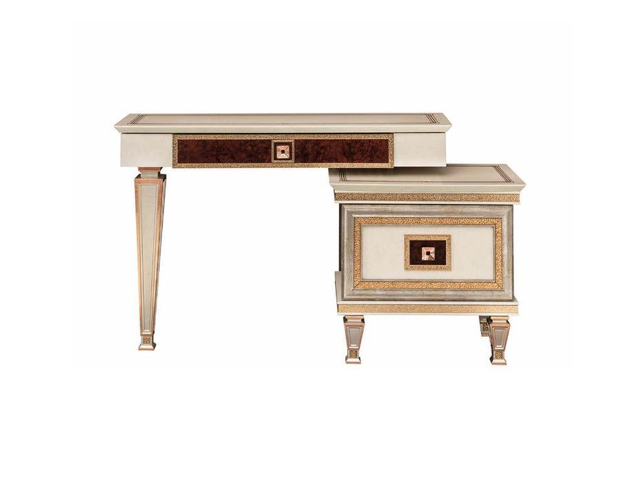 Arredo Classic: Dolce Vita: стол туалетный  (крем, золото)