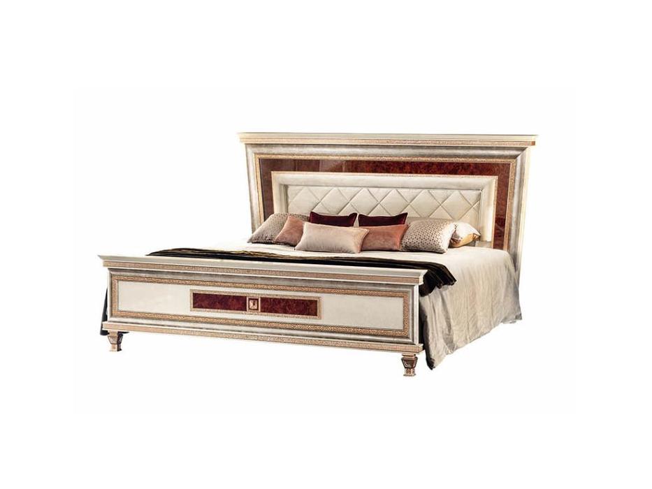 Arredo Classic: Dolce Vita: кровать мягкая 200х200   (крем, золото)