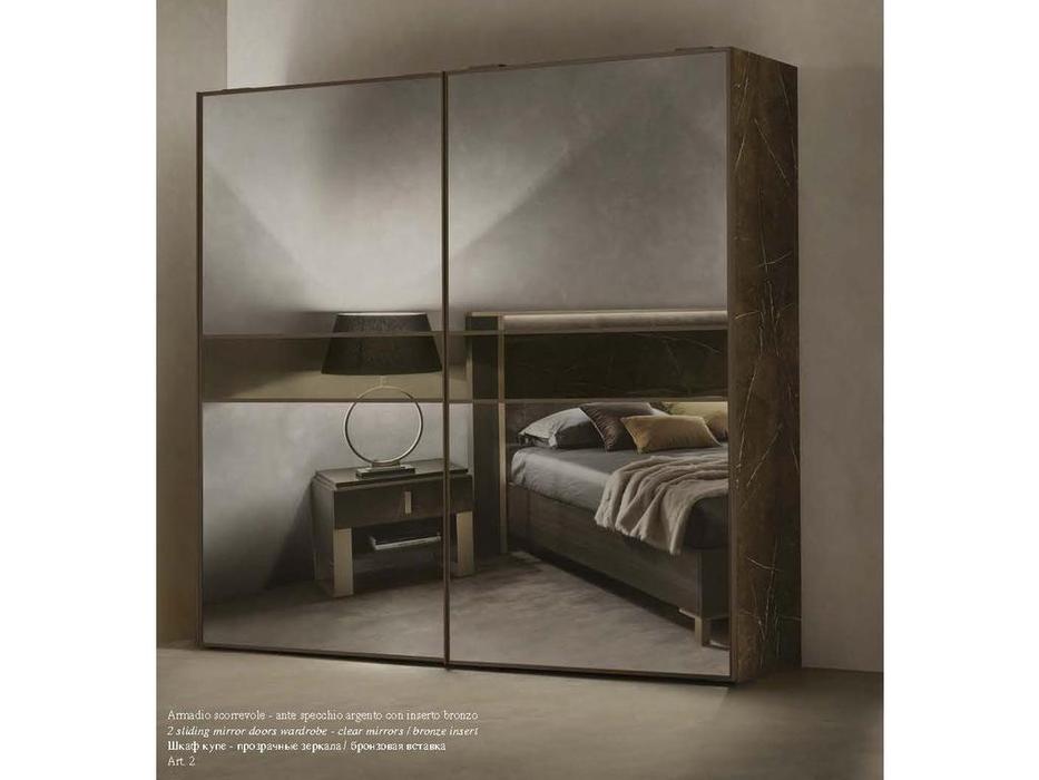Arredo Classic: Essenza: шкаф-купе 2дв (коричневый)