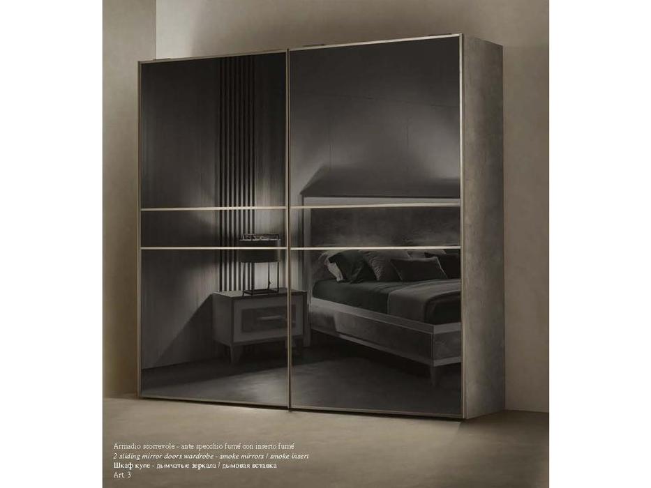 Arredo Classic: Ambra: шкаф-купе 2 дв (вяз светлый)