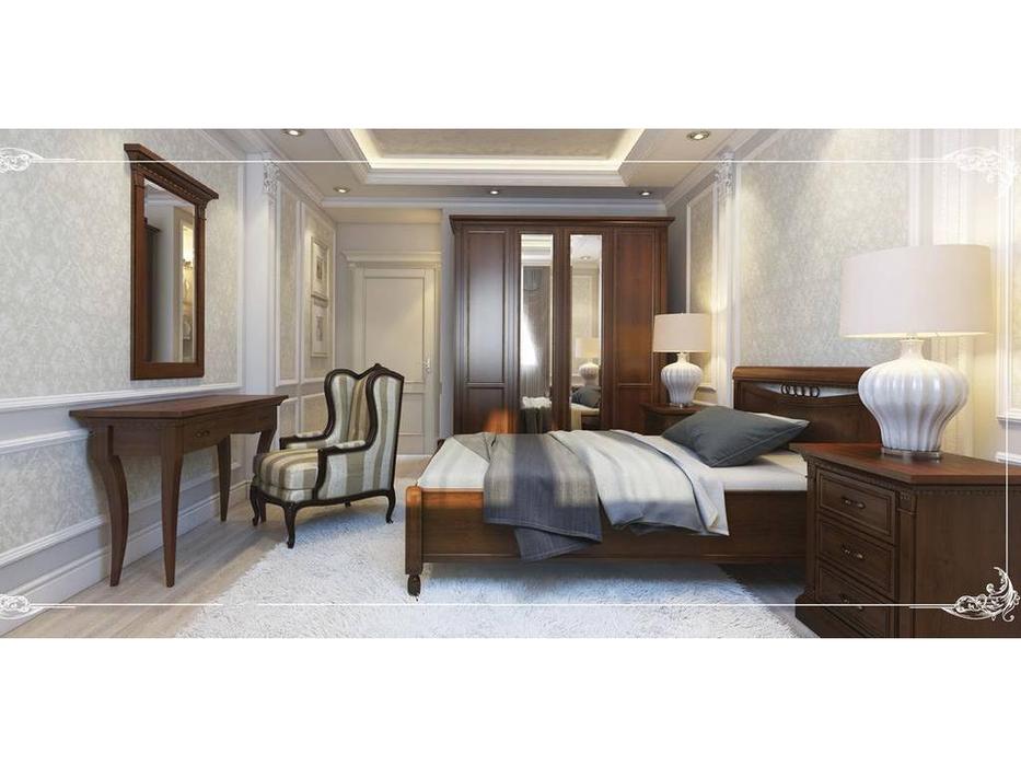 Свобода: Флоренция: кровать  180х200 без изножья (вишня)