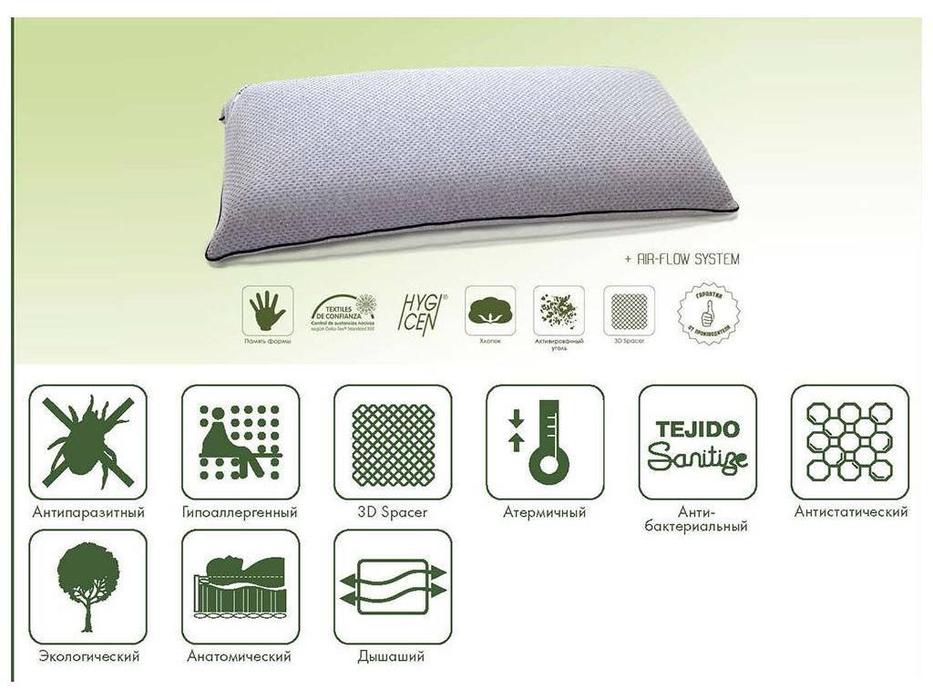 Excellence comfort: Carbono Activo: подушка 60х40