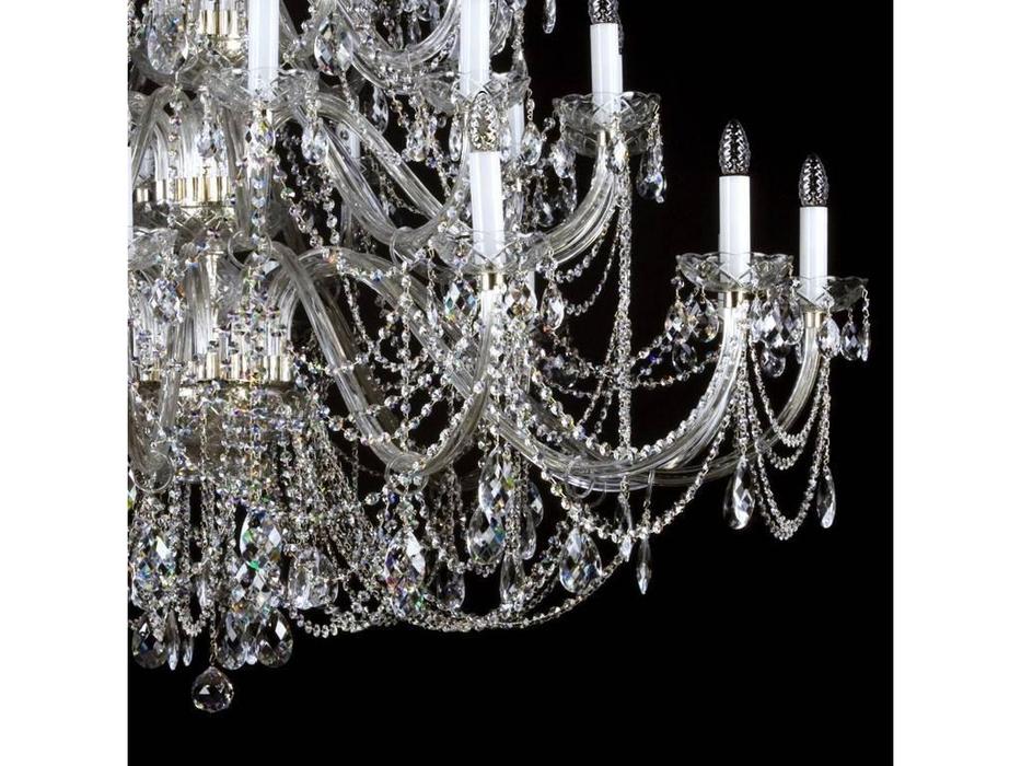 Artglass: люстра AURELIE 42 (никель) 42x40W