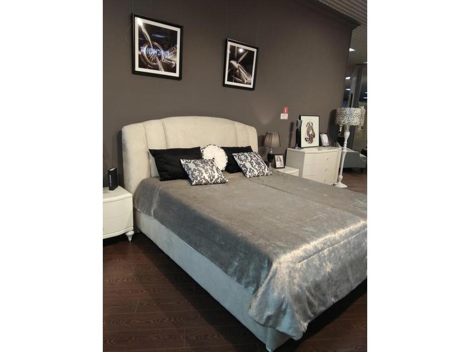 Fratelli Barri: Rimini: кровать 180х200 с подъемным механизмом   (белый лак)