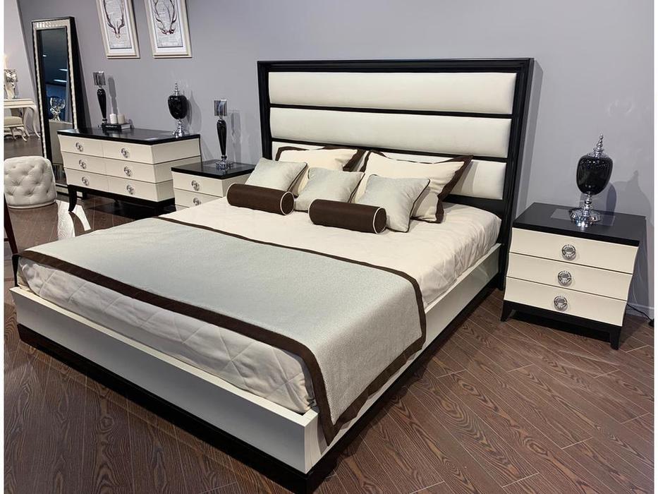 Fratelli Barri: Prato: кровать 180х200  (бежевый, вишня)