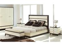 Fratelli Barri: Prato: кровать 180х200  (бежевый, вишня)