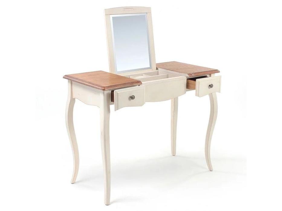Mobilier de Maison: Provence: стол туалетный  с зеркалом (молочный)