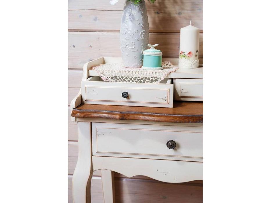 Mobilier de Maison: Provence: бюро  с эффектом старения (молочный)