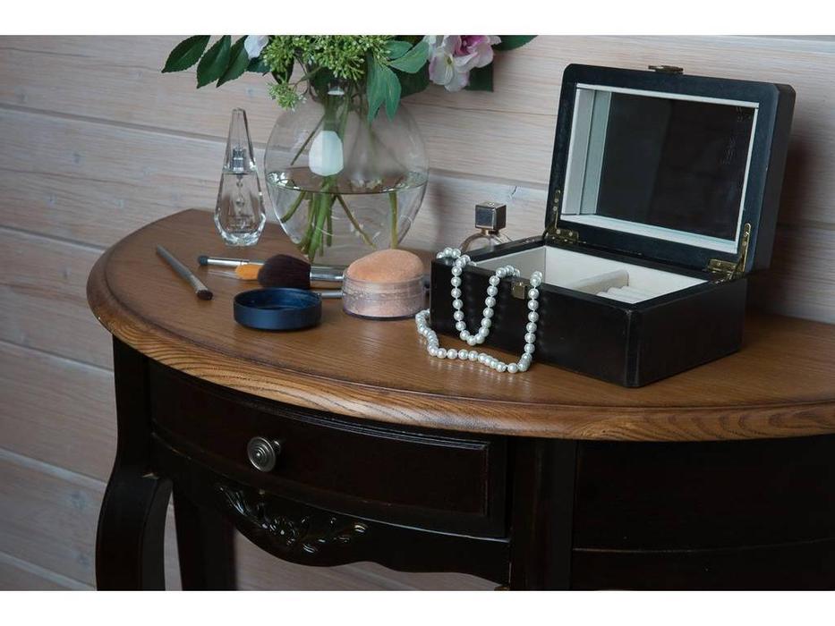 Mobilier de Maison: Provence: консоль  с ящиком (черный со старением)