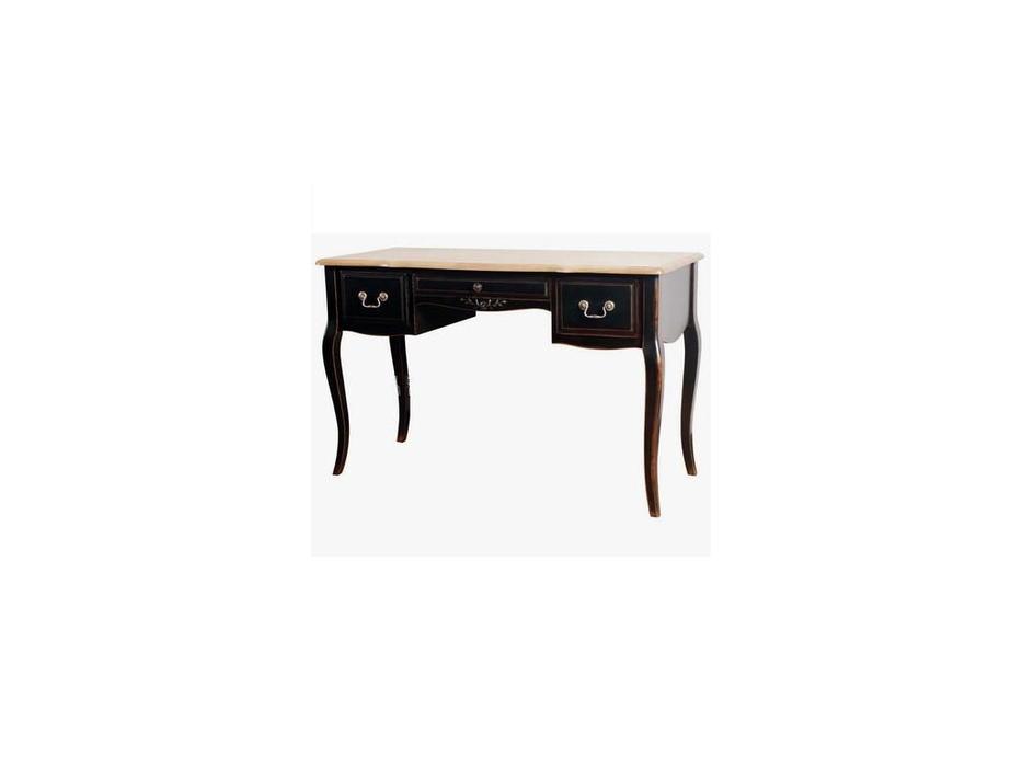 Mobilier de Maison: Provence: стол письменный  (черный со старением)