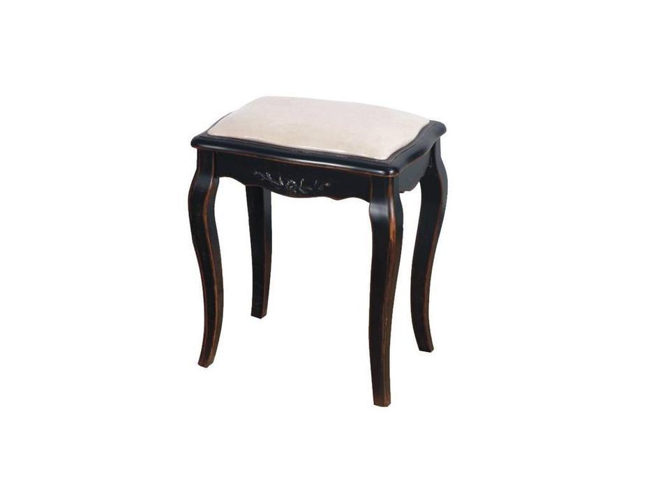 Mobilier de Maison: Provence: пуф  с эффектом старения (черный)