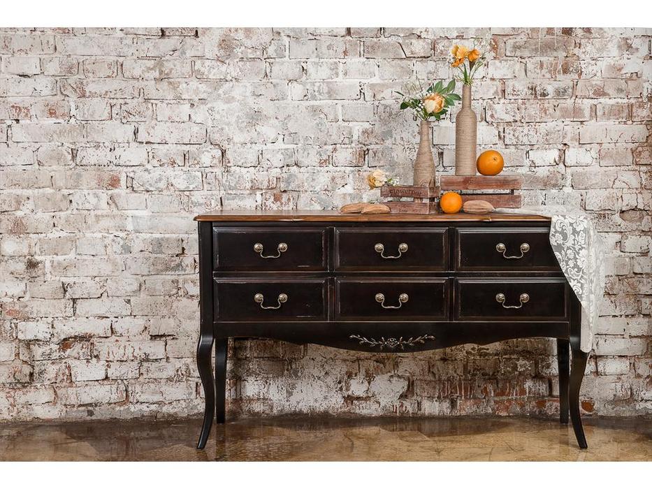 Mobilier de Maison: Provence: консоль  (черный со старением)