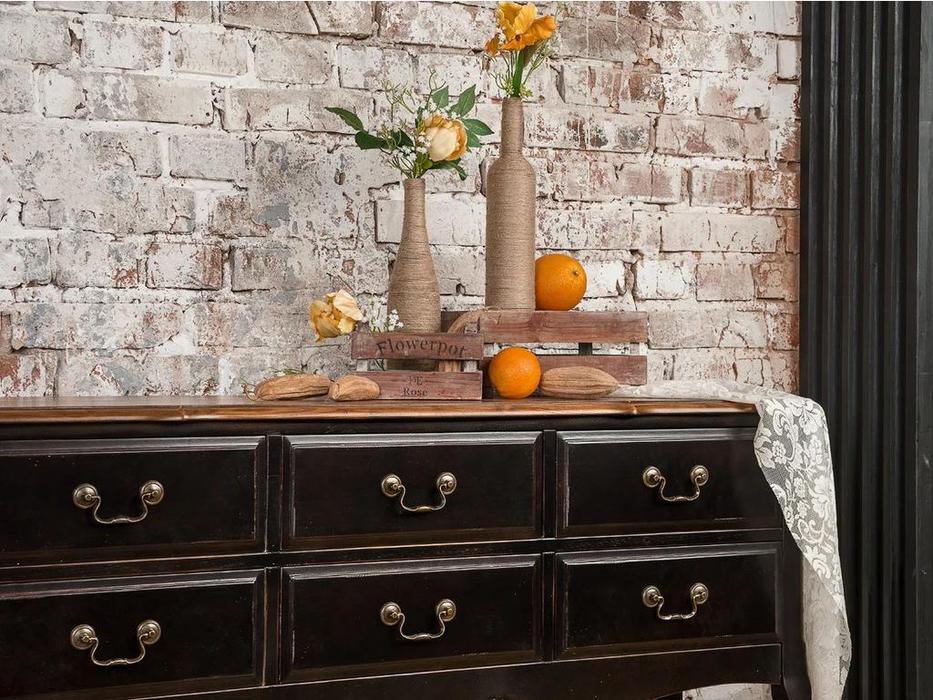 Mobilier de Maison: Provence: консоль  (черный со старением)