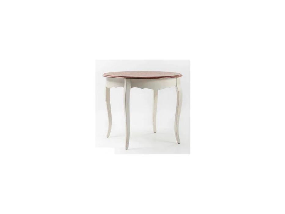 Mobilier de Maison: Provence: стол обеденный  с эффектом старения (молочный)