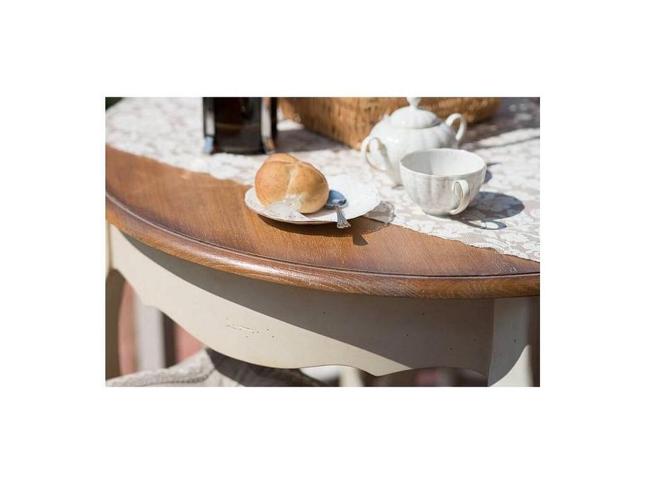 Mobilier de Maison: Provence: стол обеденный  с эффектом старения (молочный)
