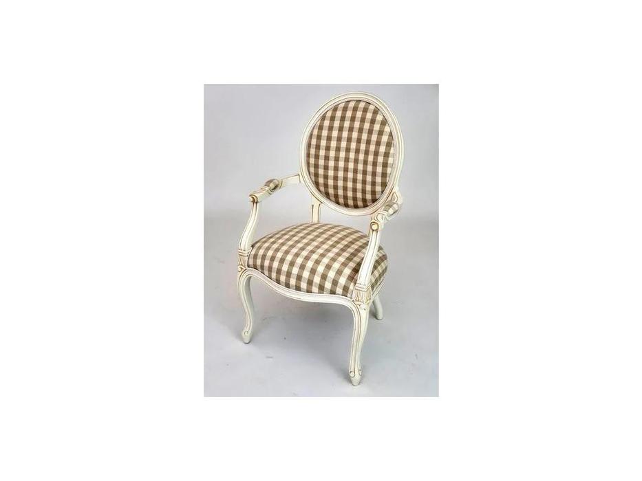 Mobilier de Maison: Provence: стул с подлокотниками  (айвори)